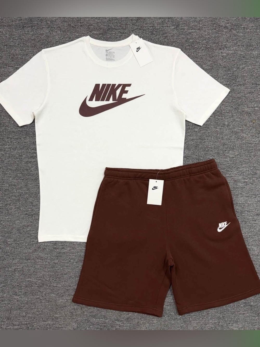 nike shorts set